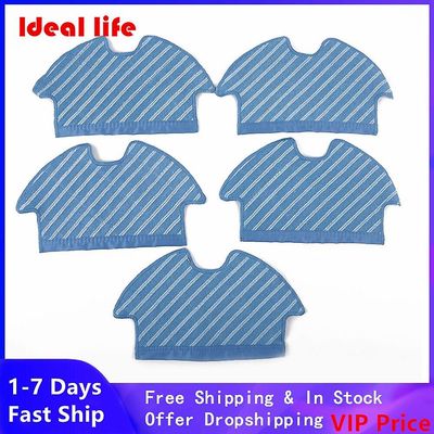 Mat Mop Klud Sæt Remover Dust Fiber Indendørs Husstand For Ecovacs Deebot Ozmo 900 støvsuger tilbehør Robot Vacuum Del