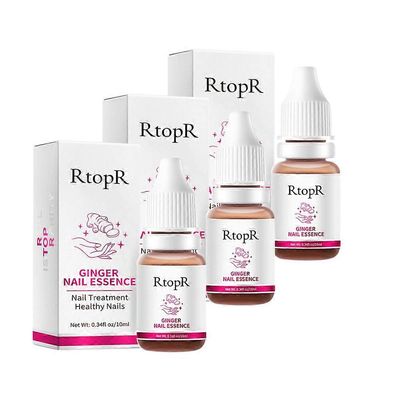 RtopR Inkivääri kynsilakka Kynsien hoito Kynsien sieni Kynsien korjaus Karkea kynsien korjaus Edistää kynsien kasvua Kynsien sieni-infektio 3pcs
