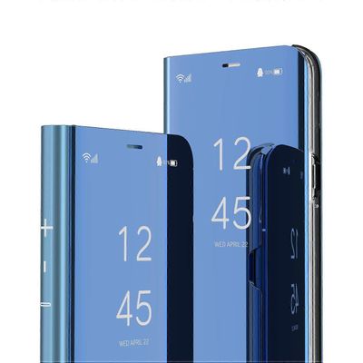 iPhone XS Max 6,5 tuuman kansi kirkas ikkunapinnoitusjalusta peili käännettävä ohut ohut koko vartalo lompakkoteline kirjan kansi