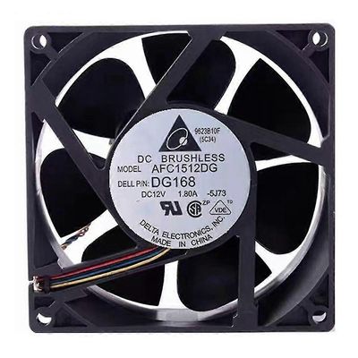 Elriven Jäähdytystuuletin 150mm Afc1512dg 15cm 15050 12v 1.80a tuuletin 490/690 :p g168 palvelininvertteri, plasti