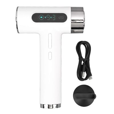 Langaton hiustenkuivaaja 300W 100000RPM USB ladattava 9 tuulen nopeutta 3 säädettävän lämpötilan kannettava fööni asuntolamatkalle ulkona