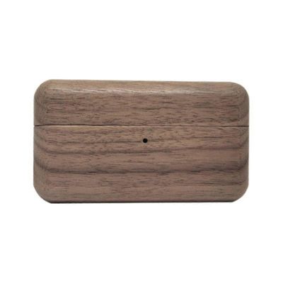 Panasonic Technics EAH-AZ100 Walnut -suojakotelo langattomille Bluetooth-kuulokkeille, latauslaatikko Co Wooden