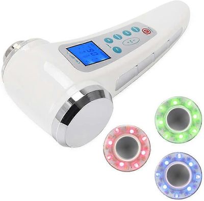 1 MHz + 3 MHz kauneus ultraäänilaitteet vartalolle ja kasvoille ultraäänilaitteet nuorentaminen ihon puhdistus ikääntymistä estävä akne (valkoinen)