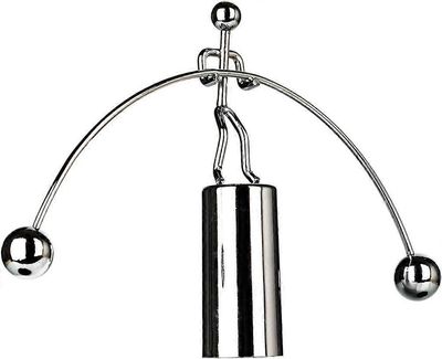 Lertenys Mini Steel Balance Lelu Painonnostaja Kinetic Art Balance Lelu Tasapaino Dekompressio Tiede Psykologia Kotitoimisto Sisustus Työpöydän kor...