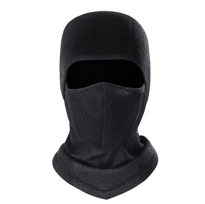Xqday Varm balaclava ansigtsmaske, ski elefanthuer med åndbar mesh, motorcykler Udendørs Vinter Balaclava Hat Vandtæt Termisk Fleece Full Cover Cyk...