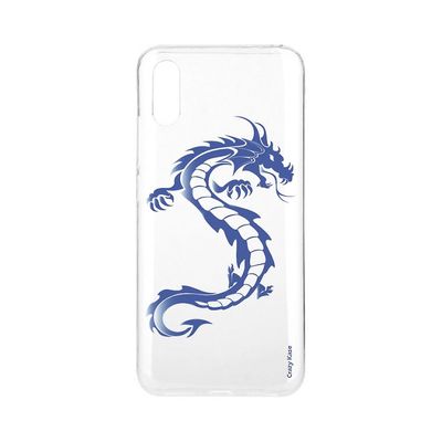 Crazy Kase Hull For Xiaomi Redmi 9a Soft Blue Dragon