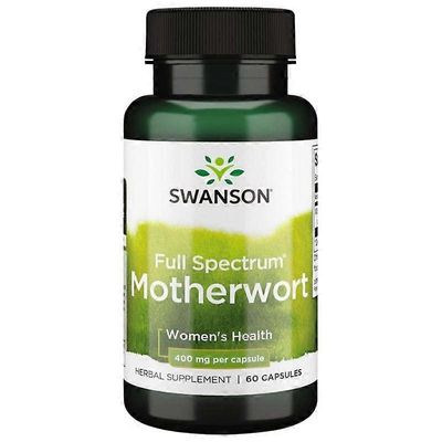Swanson Full Spectrum Motherwort 400mg kapselit 60