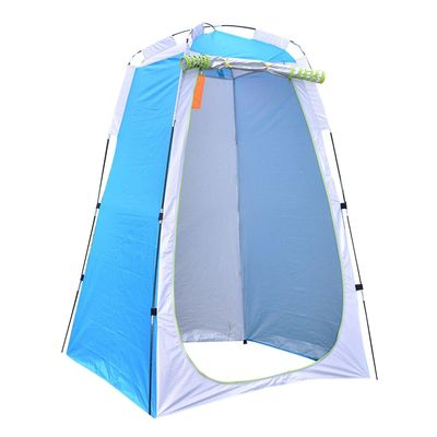 Udendørs bærbar Privacy Shower Toilet Telt Foldable Camping Telt Anti Uv Udendørs Dressing Telt Beach Camping Udstyr Blå