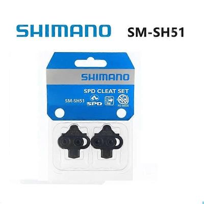 SHIMANO SPD SM SH56 SH51 Stollen MTB Bike Release Multi-Release Poljin Stollen w / Cleat Mutter Platten Float berg Paar CLEAT -sarja SM-SH51 a pair