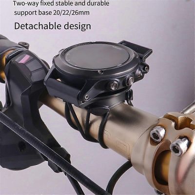 20mm polkupyörän tietokoneen sekuntikellon pidike Garmin Feni x5s -laitteelle