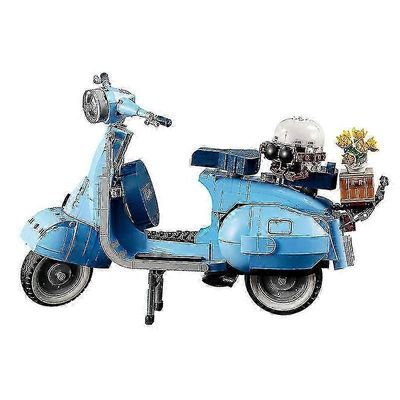 1106kpl Vespa 125 roomalainen lomamoottoripyörämalli rakennuspalikat yhteensopiva moc 10298 kootut palikat lasten lelut joululahja