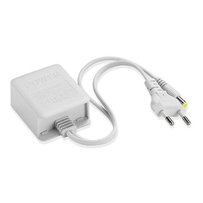 12V 2A turvakameran virtalähde, NVR DVR tulo AC100V-240V CCTV-kameran virtajohto PTZ: lle tuli Valkoinen