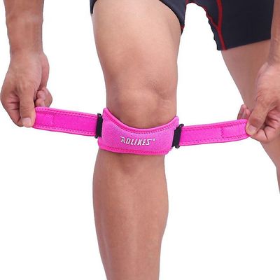 1Pcs justerbar knæ støtte tandbøjle patella ærme wrap cap stabilisator sport udendørs kører basketball skade forhindre 03