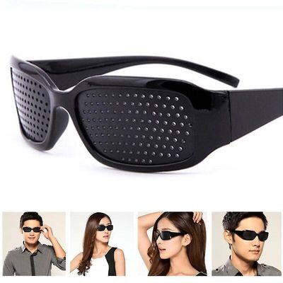 Briller Pinhole EyeGlasses Trening Øye Forbedring Vision Care