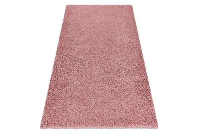 RugsX Tæppe SOFFI lurvet 5cm rødme pink 140x190 cm