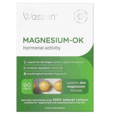 Wassen Magnesium-OK tabletit 90