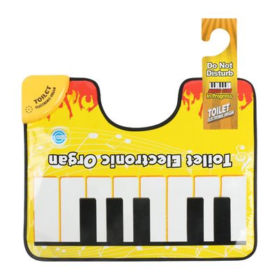 Potta piano kuulostaa matto kylpyhuone hauska toe napautus musikaali kosketinsoittimen wc lattiamatto