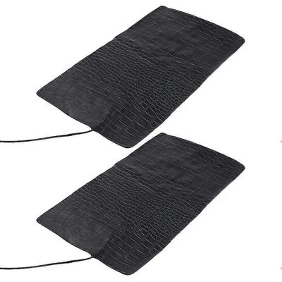 USB-lämmitystyyny lemmikkien lämmitystyynyille, 2 kpl säädettävillä lämpötila-asetuksilla Musta 34.00X18.00X0.50CM