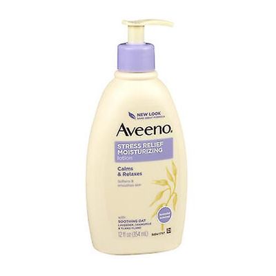 Aveeno Active Naturals Stress Relief kosteuttava voide, 12 unssia (pakkaus 1)