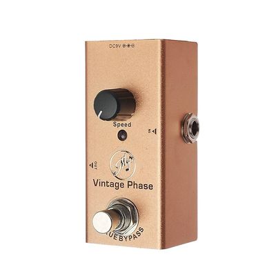 Allbestlife Vintage fase guitar effekt pedal mini enkelt pedal