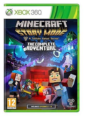 Minecraft Story Mode Complete Adventure (Xbox 360) - PAL - Ny og forseglet