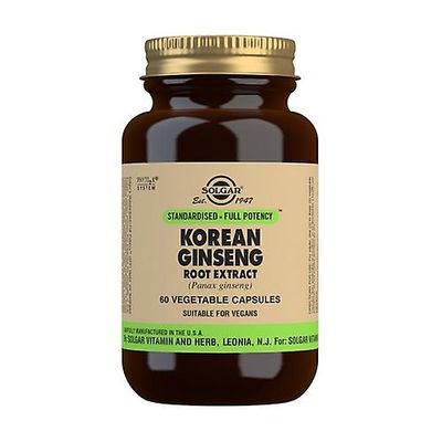 Solgar Korean Ginseng 60 vegetable capsules