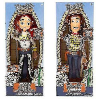 Woody Jesse Irtain hahmo Syntymäpäivänukke Kangas Cowboy Pixar Toystory Gift-r