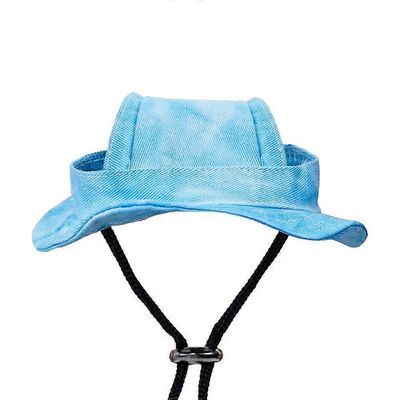 Lemmikkikoirien ämpärihattu korvanrei'illä Auringonkestävä baseball-lippis suurille keskikokoisille pienille koirille ulkovaellushattuja Vaaleansin...