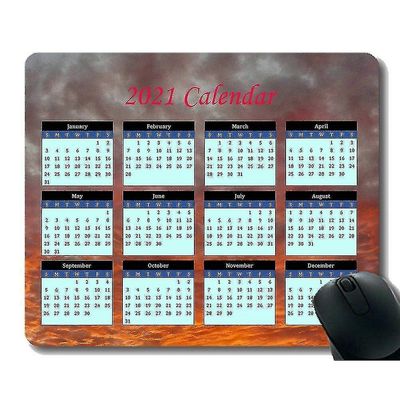 (220x180x3) 2021 Kalender Musemåtte Gaming Musemåtte Mousepad, rumfærge Rumfærge Frontal