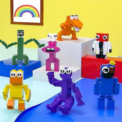 Shinestar Rainbow Friends -minihahmo koottu minirakennuspalikkahahmot Lelulasten lahja