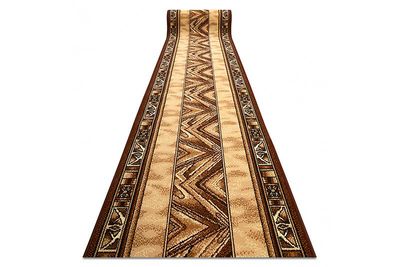 Dywany Łuszczów Runner BCF OPAL beige 140 cm 140x340 cm