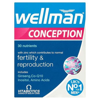 Vitabiotics Wellman Conception - 30 tablettia