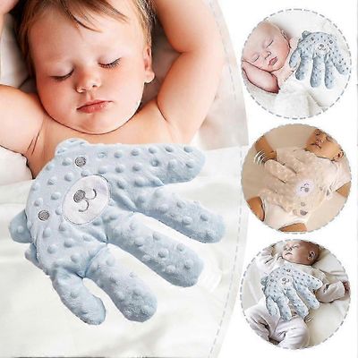 Electric Baby Soothes Palm Cute Anti-Alarmle Hand Calmify Toy Newborn Hand Pillow A