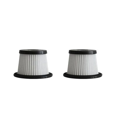 2pcs Hvid holdbar udskiftning filter til Moosoo K24 trådløs støvsuger tilbehør A