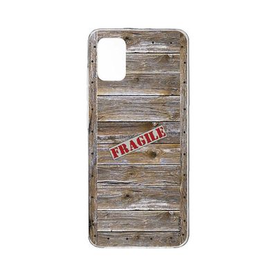 Crazy Kase Hull til Samsung Galaxy A31 Soft Træ sag
