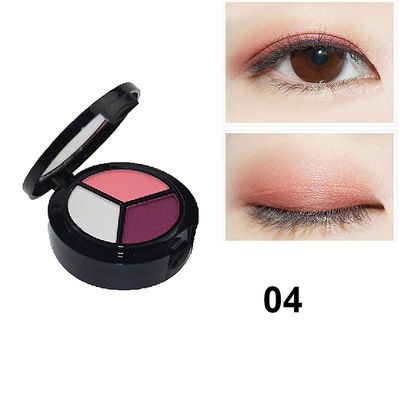 Aoweisia Makeup Shimmer Øjenskygge Palette Smoky Cosmetics Set 04 5*5*2CM