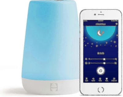 Luukun vauvan lepoyövalo, äänikone ja aika nousta