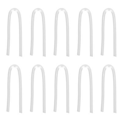 10 kpl BTE esimuotoiltu ääniputki silikoni korvaava lisävaruste ääniapu vaihtoputki U Shape Tube