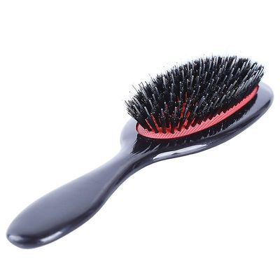 Hår Kam børste detangling Nylon anti-statiske Oval Boar Hair Scalp Massage Comb Hairbrush Salon Hair Brush Styling Tool