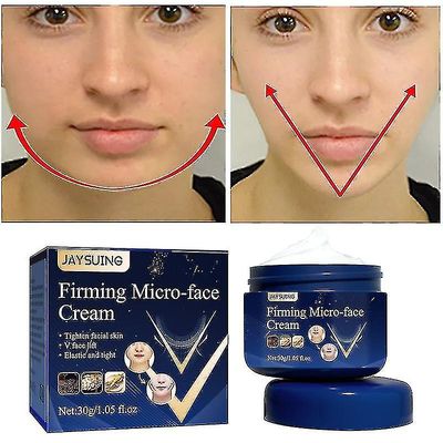 Firming Face-lift Slimming Cream V-form slanking fjerning Masseter Muscle Double Chin Face fettforbrenning Anti-rynke Produkter