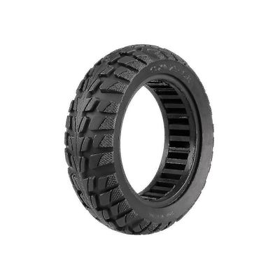 Kiinteä rengas 10 tuumaa, 10x2.70-6.5 kiinteä rengas skootteri tubeless puhkaisusuojattu rengas, räjähdyssuojattu Soli