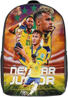 Reppu YL794 Neymar Lasten reput Jalkapallotähti Koulureppu lapsille Matkareput Kirjalaukut Poikien Tyttöjen Koululaukku 17inch794 16.1 X 11.8 X 4.5...