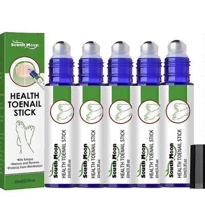 South Moon -kynsienhoitorullapallot - ravitseva hieronta vahvemmille ja nopeammin kasvaville kynsille 7 päivän kynsienkasvukaavalla 5pcs