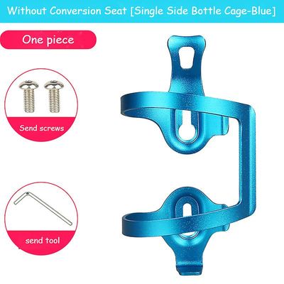 Aluminiumslegering cykel kedel ramme integreret mountainbike vand kop holder blå Unilateral model