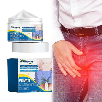 unbrand Miesten yksityiset osat Antibakteerinen voide Deodorize Private Parts Private Itching Cream