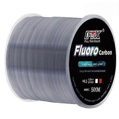 Fluorihiilihiilisiima 300m/500m 4.13LB-34.32LB Leader-siima vieheille uppoava siima Japani valkoinen-300m 0.50mm-34.32LB