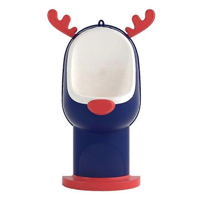 1kpl poikakoulutus pisuaari sarjakuva muoto potta poikavauva wc poika pisuaari kouluttaja Sininen 27X20X45CM