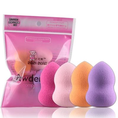Makeup Blender Beauty Sponge Kosmetisk Puff Makeup Svamp Soft Gourd Drop Shape Foundation Bb Cream Pulver fyldes op Værktøjer
