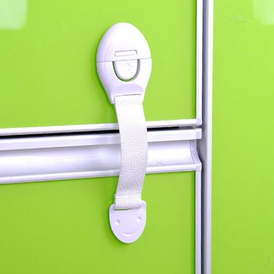 Baby Spædbarnssikkerhedslås Hjørneskab Skuffe Hængelås Beskyttelse Børn Sikkerhedsdør Sikkerhedslås