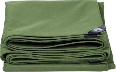 3x6 jalkaa raskas kangas vedenpitävä öljykangas alumiiniläpiviennöillä kuorma-autoihin